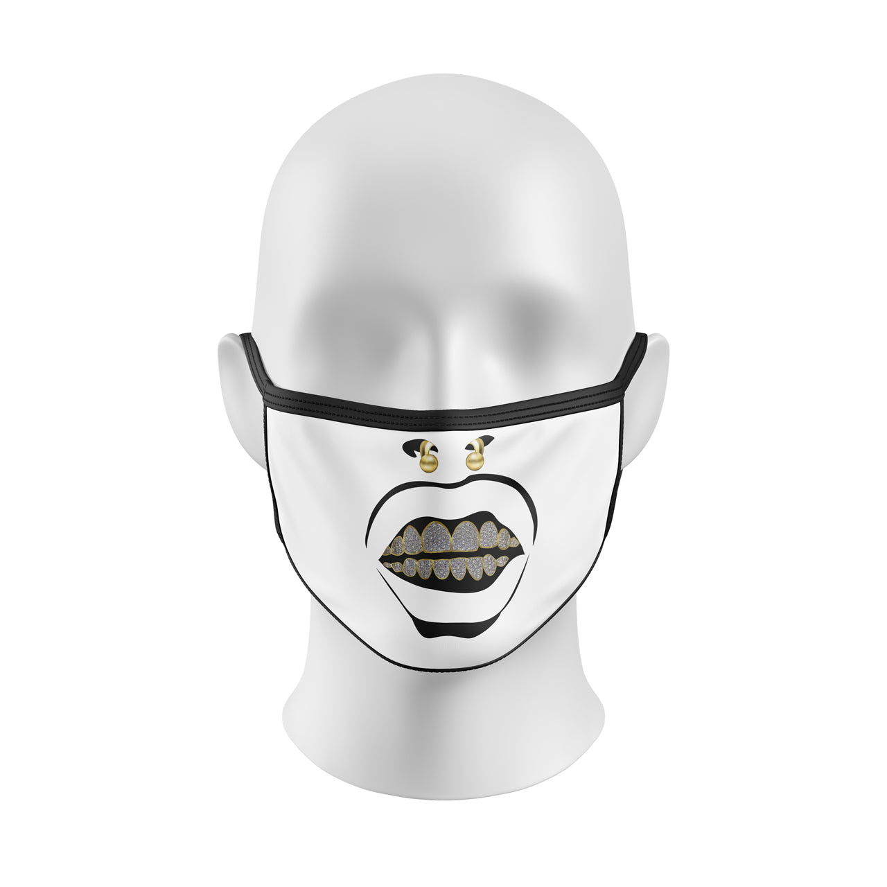 AK 41 Diamond Grill White Mask