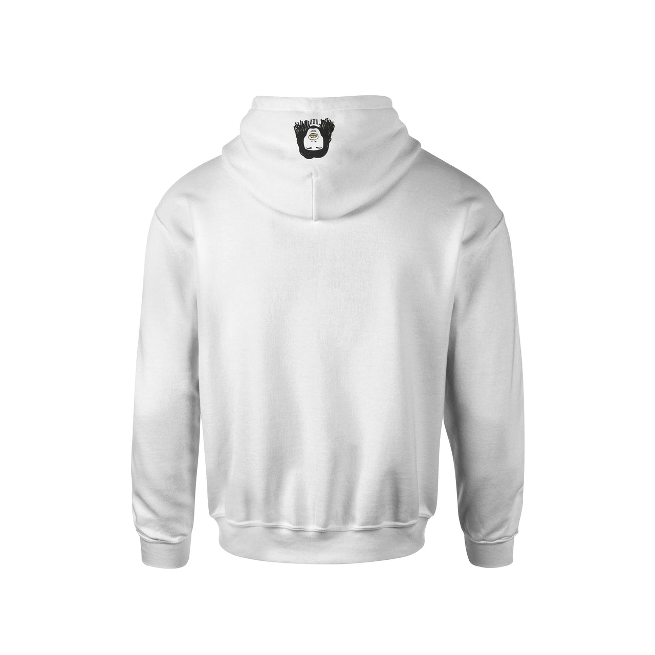 Faceoff White Hoodie